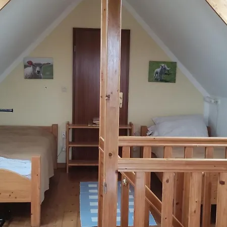 Osterkoog Sonnenuntergang דירה נורדסטרנד